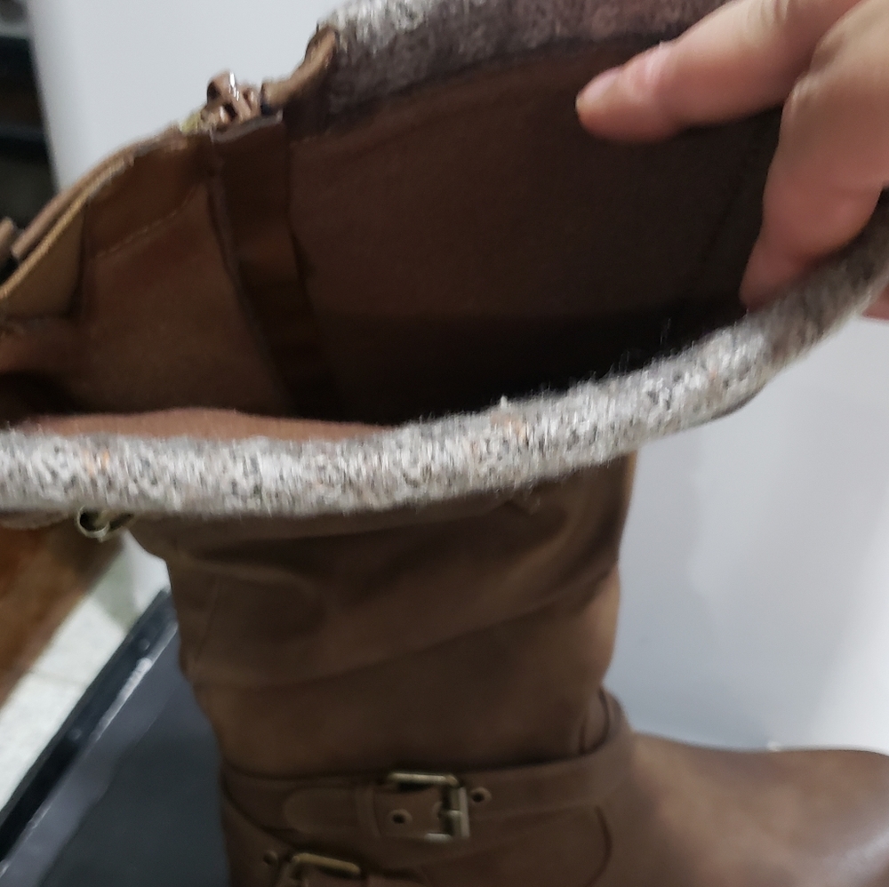 Brown Harlow Heather Fall Boots. Nwt - Picture 8 of 9